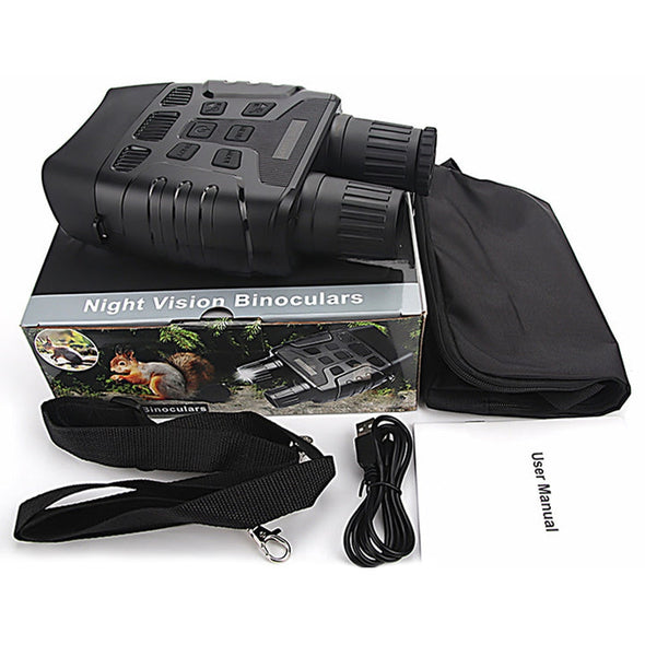 Digital Night Vision Binoculars with 32GB Storage – 984ft Range & HD Recording