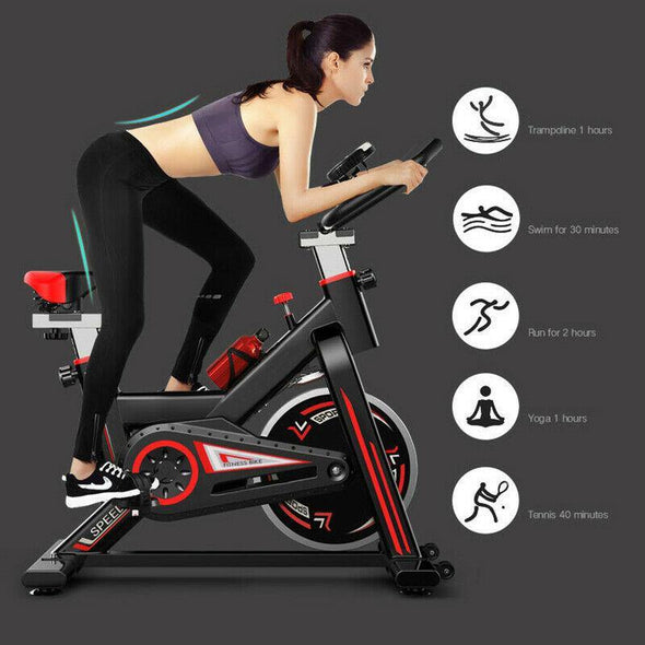 Professional Exercise Bicycle – Adjustable Cardio Bike for Home Workouts - Aroflit