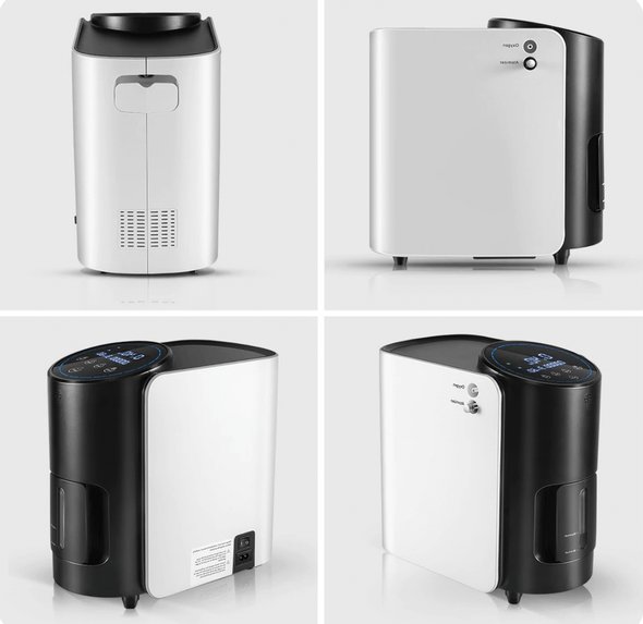 Pure Adjustable Oxygen Concentrator Machine – 1 - 7L/min, Quiet & Efficient - Aroflit