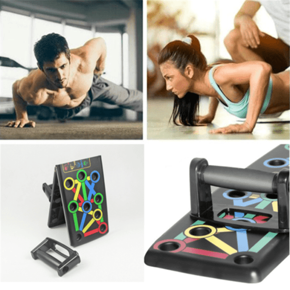 Push up Board Portable Foldable Bracket Board - Aroflit
