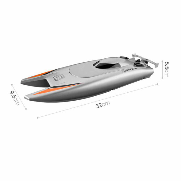 Racing Boat Dual Motor High Speed Remote Control Boat - Aroflit
