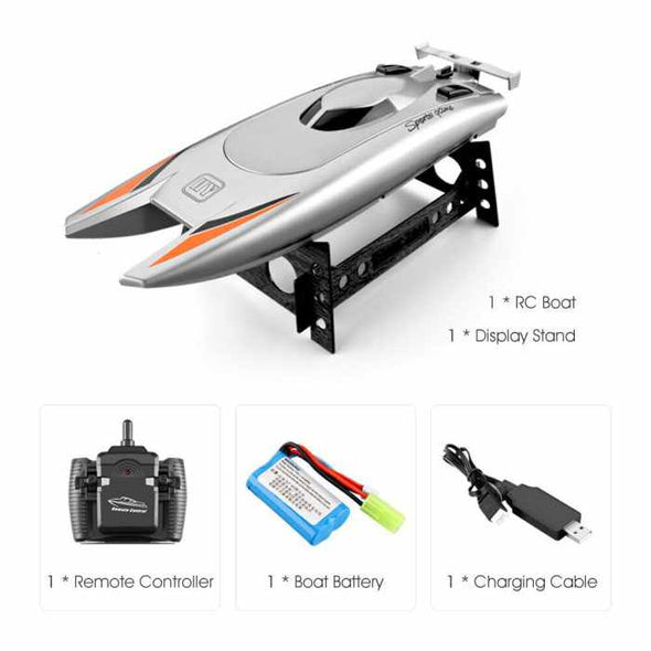 Racing Boat Dual Motor High Speed Remote Control Boat - Aroflit