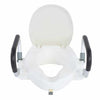 Raised Toilet Seat with Arms - Aroflit