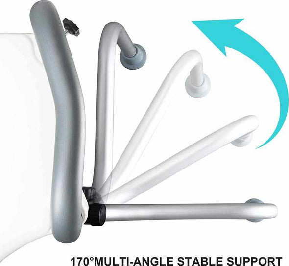 Raised Toilet Seat with Arms - Aroflit