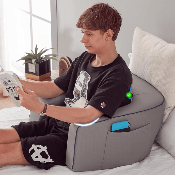 Reading Lap Pillow Laptop Desk for Bed, Ergonomic Memory Foam Cushion - Aroflit