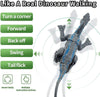 Remote Control Dinosaur Toy, Walking, Roaring Velociraptor for Kids - Aroflit