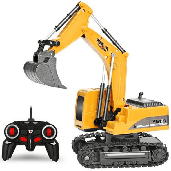 Remote Control Excavator Toy, Full Function RC Construction Truck - Aroflit