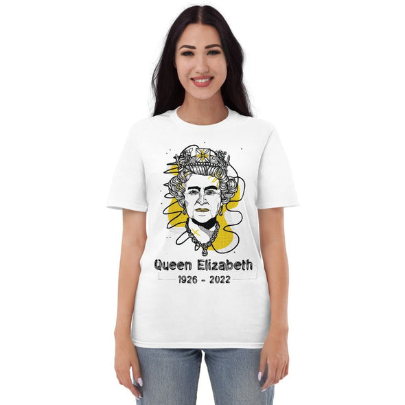 Rest In Peace Queen Elizabeth II – T-shirt White - Aroflit