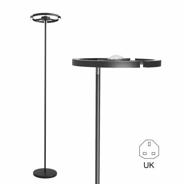 RGB LED Corner Floor Lamp: Colour Changing Minimalist Mood Light with Remote Control - Aroflit