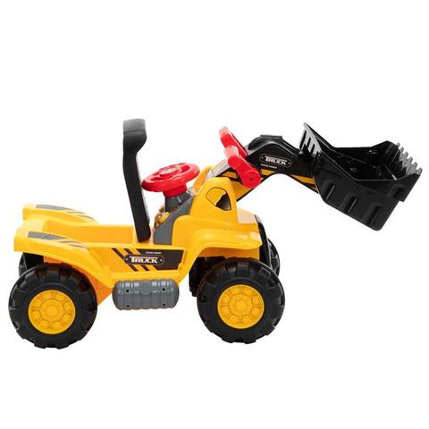 Ride - On Toy Bulldozer Construction Truck with Moving Shovel & Storage - Aroflit