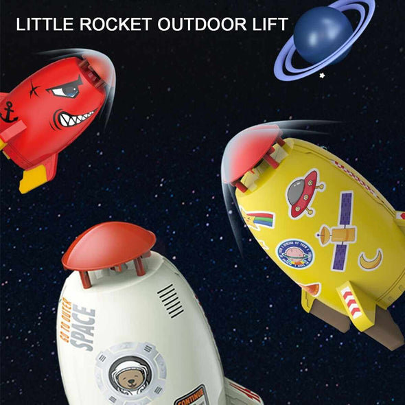 Rocket Sprinkler Toy Water Play Space Rocket Launcher - Aroflit