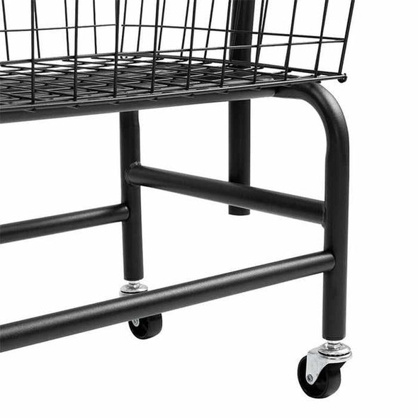 Rolling Laundry Basket Organizer Cart on Wheels - Aroflit