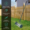 Rolling Lawn Aerator with 1.2 - Inch Spikes for Healthy Lawn Care - Aroflit