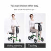 RollWay™ Rollator Walker with Seat: 4 - Wheel Lightweight Mobility Aid - Aroflit