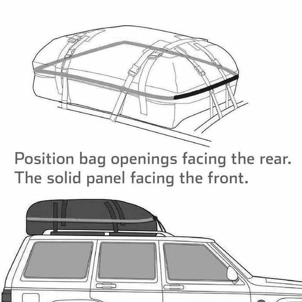 Rooftop Cargo Carrier Storage Bag For SUV - Aroflit