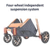 Royal Luxury Baby Pushchair 3 in 1 – Blue - Aroflit