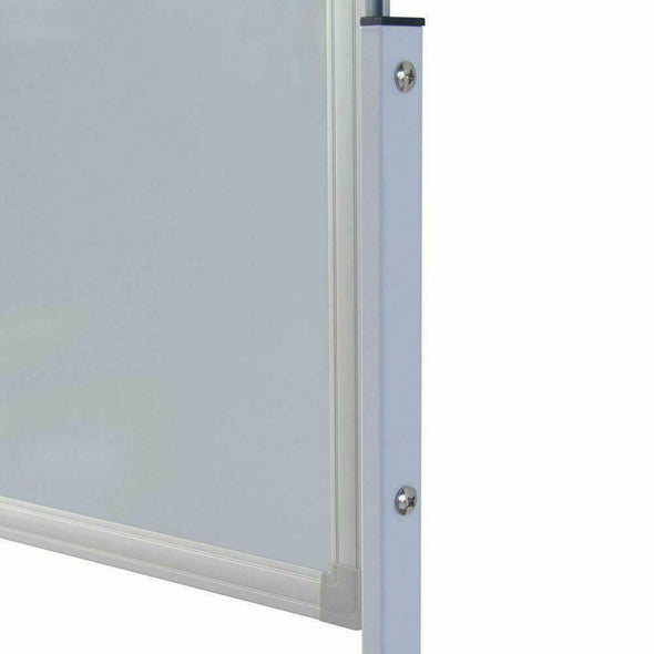 36" x 24" Rolling Dry Erase Board, Magnetic, Adjustable Height