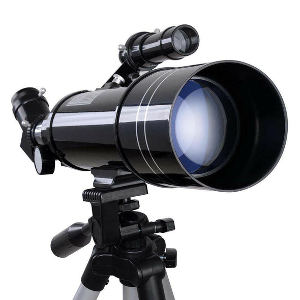 400/70mm Refractor Telescope, 66X Magnification, Tripod