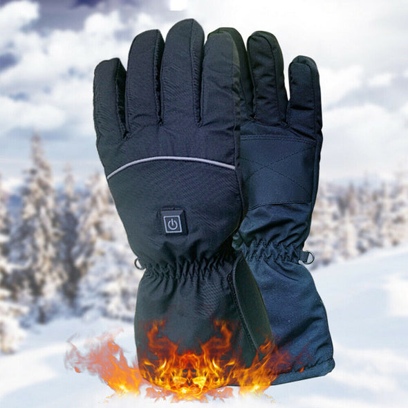 Electric Heated Winter Gloves, Waterproof, Rechargeable, and Cozy