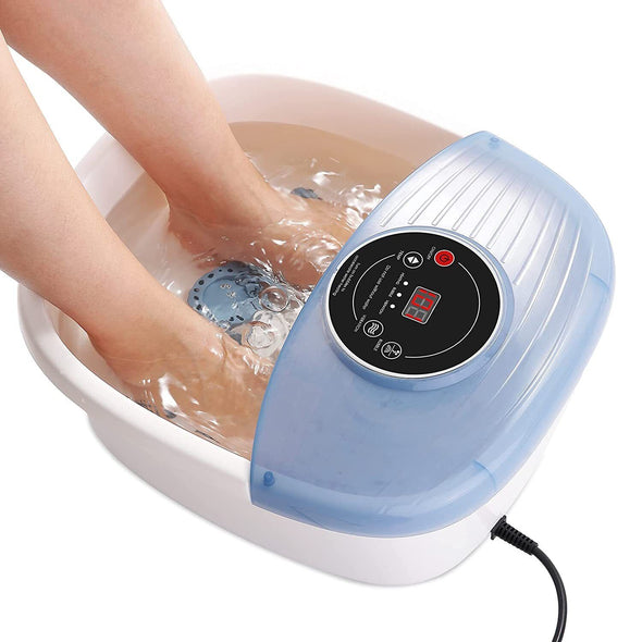Temperature Controlled Foot Bubble Bath Massager, Heated Foot Spa