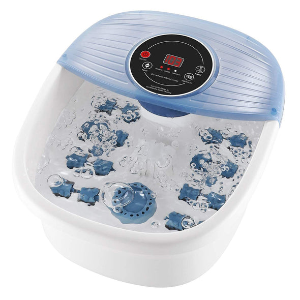 Temperature Controlled Foot Bubble Bath Massager, Heated Foot Spa