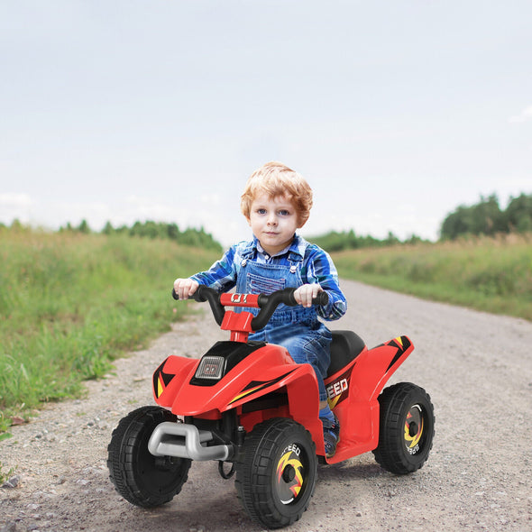 Kids Rechargeable 6V Four Wheeler Ride-On Quad ATV Toy