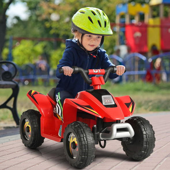 Kids Rechargeable 6V Four Wheeler Ride-On Quad ATV Toy