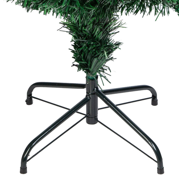 Large Pre-Lit Artificial Christmas Tree with LED Lights