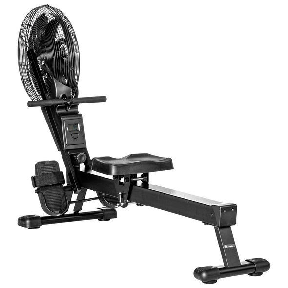 Portable Seated Air Rowing Strength Workout Rower Machine