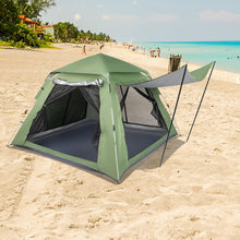 All-Weather 4-Person Waterproof Camping Tent for Family