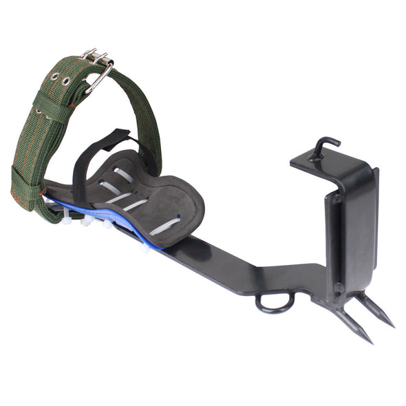 Sturdy Tree Climbing Shoe Spikes with Harness and Gear, 220 lbs