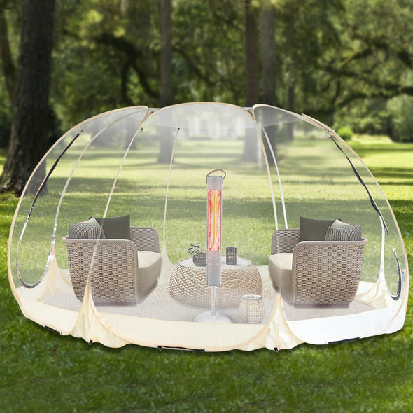 Portable Freestanding Infrared Patio Heater, Indoor/Outdoor Comfort