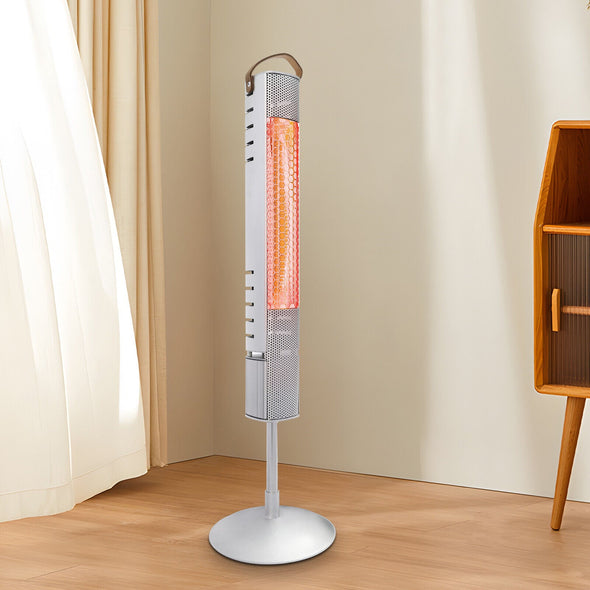 Portable Freestanding Infrared Patio Heater, Indoor/Outdoor Comfort