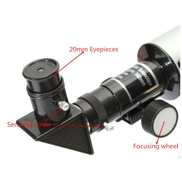360x50mm 90x Zoom Astronomical Telescope with Tripod
