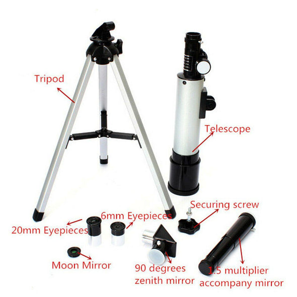 360x50mm 90x Zoom Astronomical Telescope with Tripod