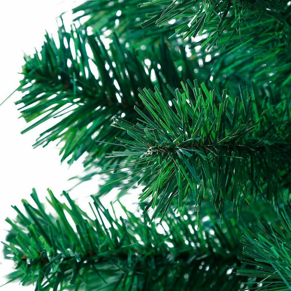 7ft Green PVC Artificial Christmas Tree with 1000 Tips, Realistic