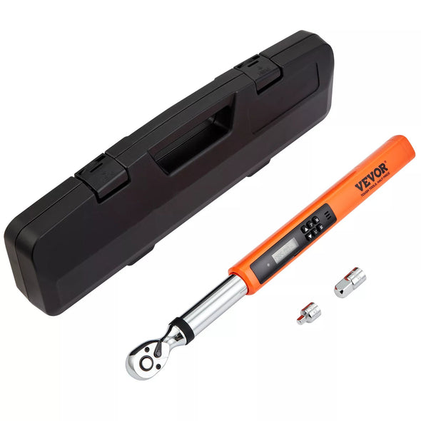 Digital Torque Wrench 3/8” Drive, 3.7-37 ft.lb ±2% Accuracy