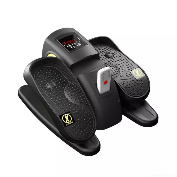 Compact Under Desk Ellipse Leg Exerciser | Adjustable, Massage Pedals