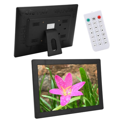 17" Digital Picture Frame with Remote Control, Display Photos & Videos
