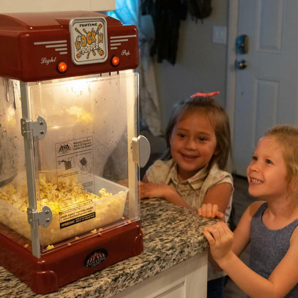 2.5oz Retro Popcorn Machine Maker for Home Theater and Parties