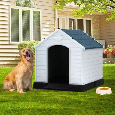 Durable Dog House with Air Vents for Medium/Small Dogs