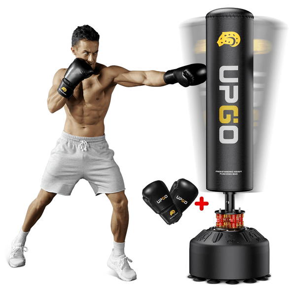 70" 205lb MMA Kickboxing Punching Bag with Boxing Gloves – Heavy Duty