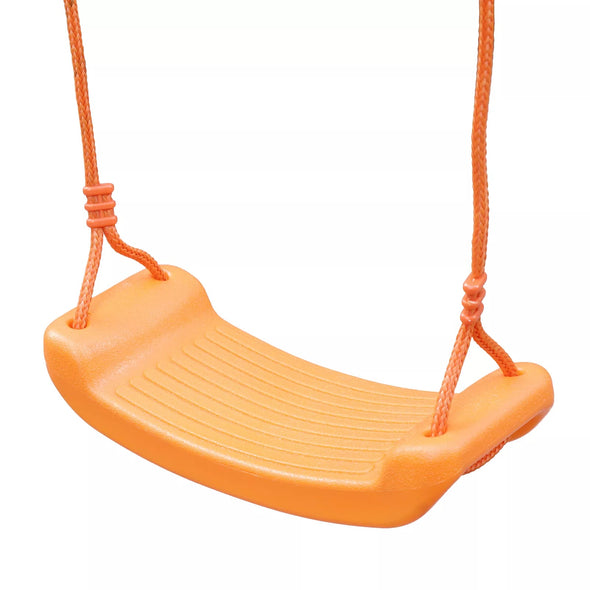Outdoor Metal Swing Set Playground with Safe U-Shaped Seats for Kids