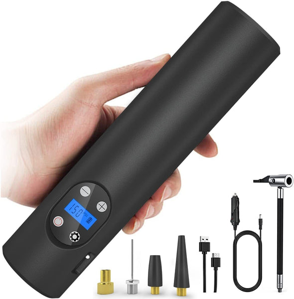Portable Tire Air Inflator Compressor for Car, Compact & Cordless