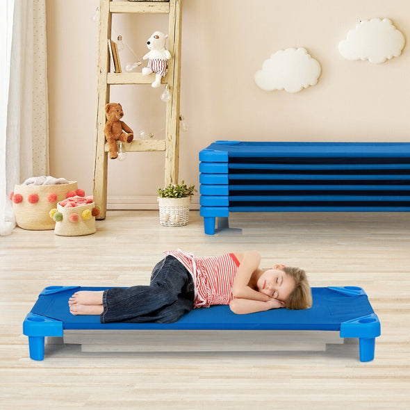 Cozy Preschool Toddler Nap Cot Bed 6 Pack for Daycare & Home Use
