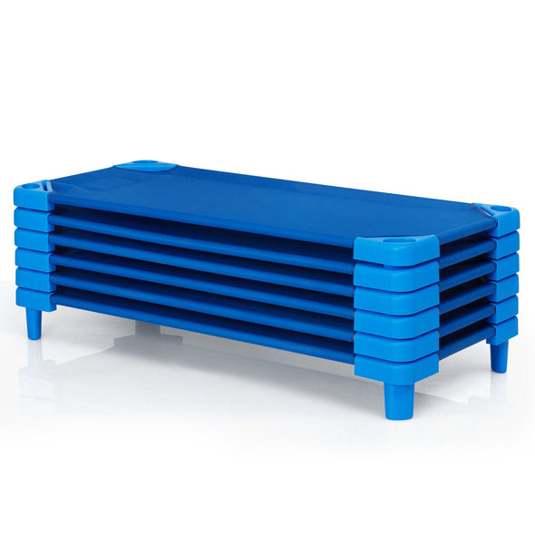 Cozy Preschool Toddler Nap Cot Bed 6 Pack for Daycare & Home Use