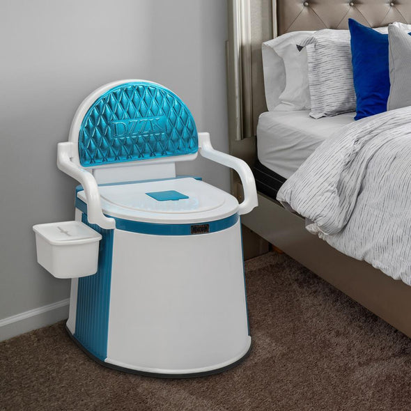 Portable Toilet for Adults & Elderly, Outdoor & Indoor Use