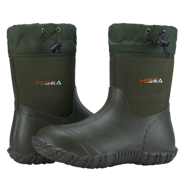 Women’s Stylish Waterproof Slip-On Garden Work Boots for Outdoor Tasks