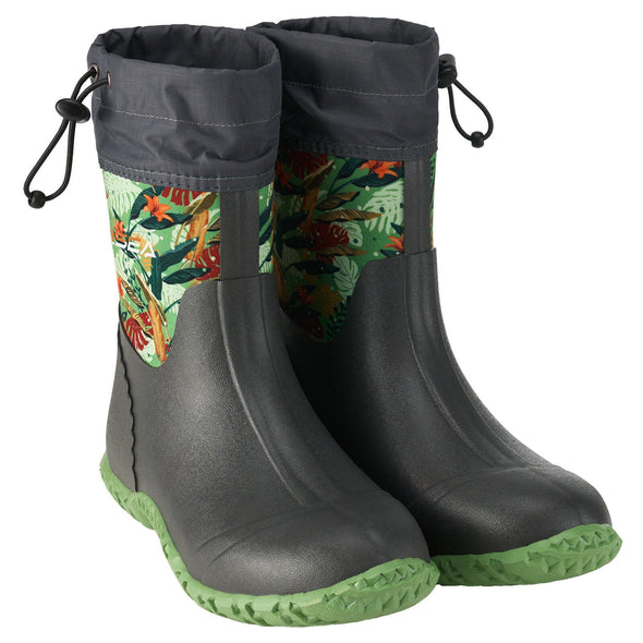 Women’s Stylish Waterproof Slip-On Garden Work Boots for Outdoor Tasks