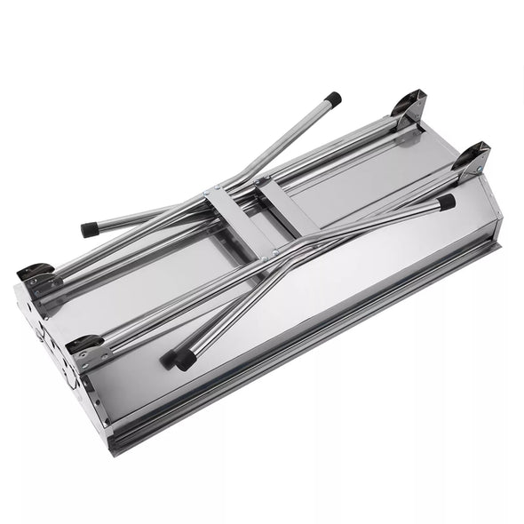Portable Charcoal Grill with Folding Legs, Outdoor BBQ Grill for 5-10